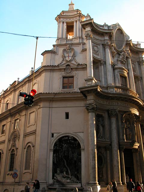 Passeggiate Romane - da Piazza Barberini al Colosseo: 36 - Chiesa di San Carlino