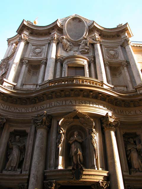 Passeggiate Romane - da Piazza Barberini al Colosseo: 37 - Chiesa di San Carlino