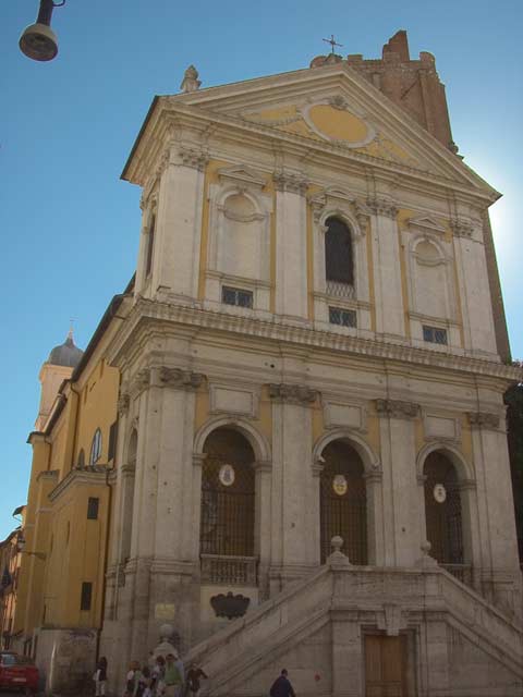 Passeggiate Romane - da Piazza Barberini al Colosseo: 56 - Chiesa di Santa Caterina a Magnanapoli