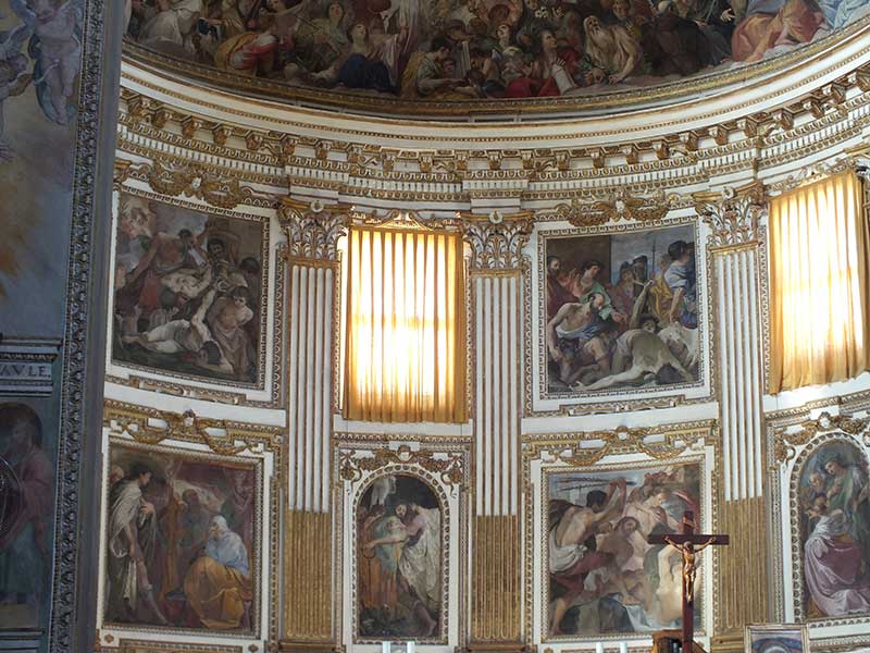 Passeggiate Romane: Colosseo - San Giovanni - Colosseo: 47 - Chiesa dei Santi Quattro Coronati