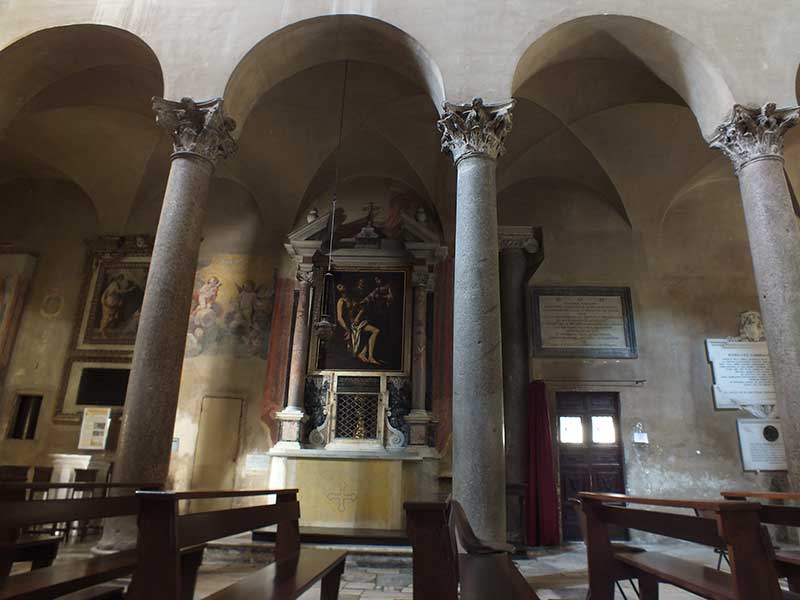 Passeggiate Romane: Colosseo - San Giovanni - Colosseo: 48 - Chiesa dei Santi Quattro Coronati