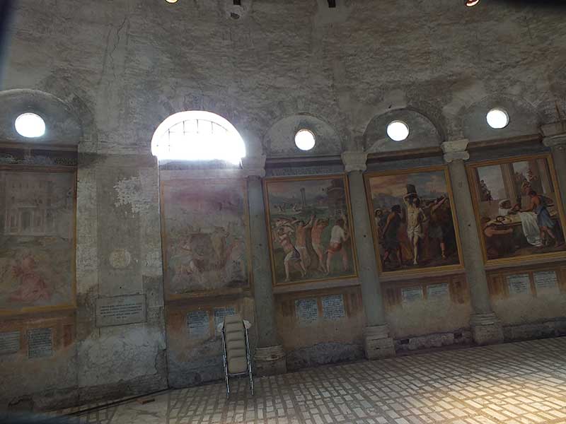 Passeggiate Romane: Colosseo - San Giovanni - Colosseo: 18 - Basilica di Santo Stefano Rotondo