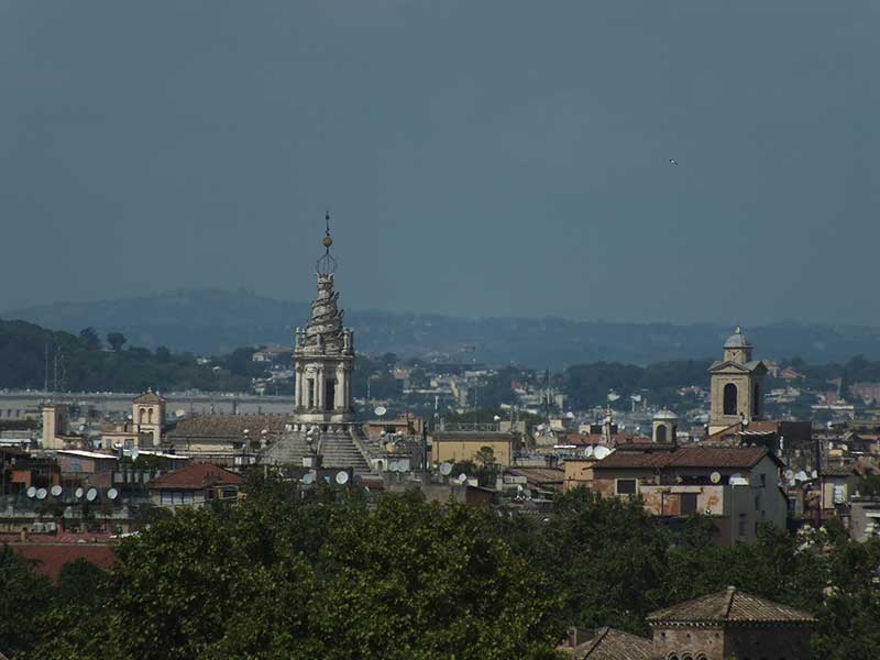Passeggiate Romane - da Porta Portese a Porta San Paolo: 54 - Panorama dall'Aventino